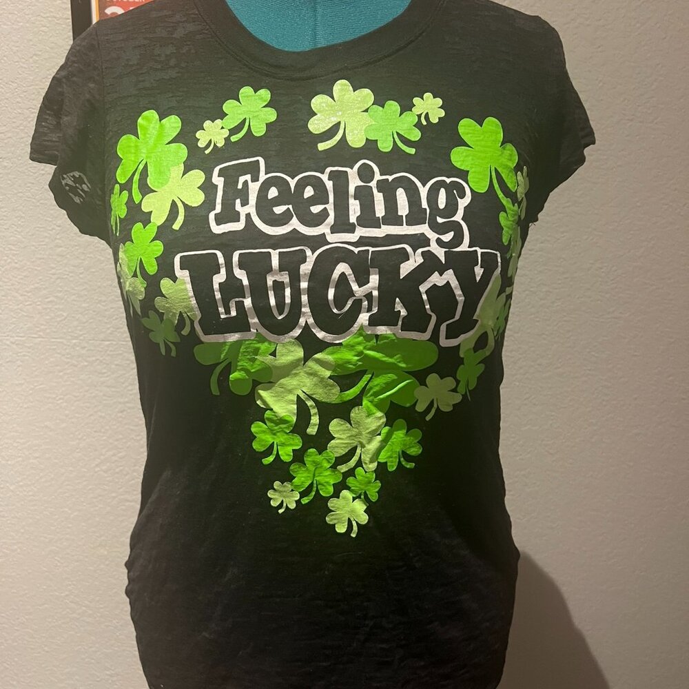 Feeling Lucky Sheet Heather Tshirt